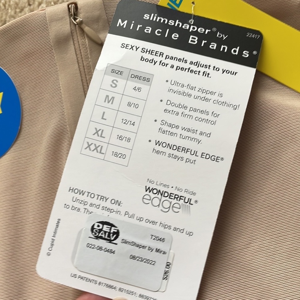 Womens Slimshaper Miracle Brand - Picture 3 of 6